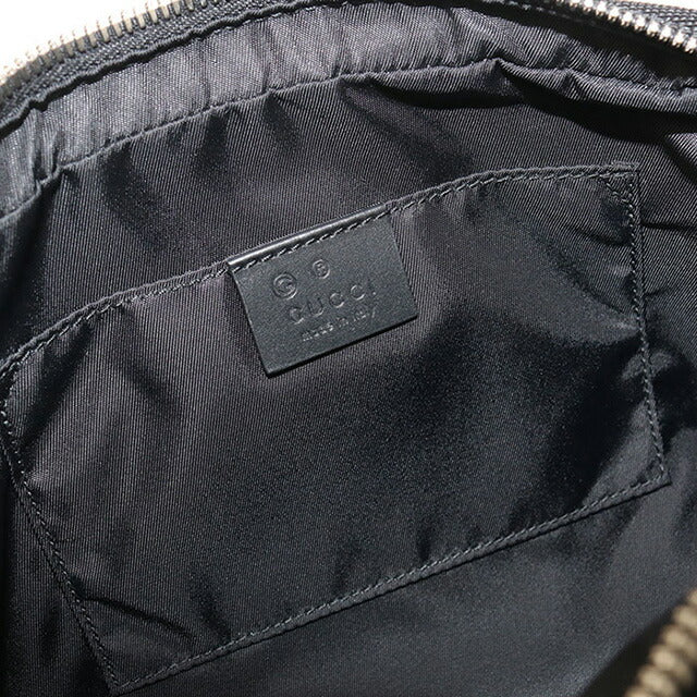 中古 グッチ ボディバッグ メンズ ブランド GUCCI シェリーライン ベルトバッグ 630919 ブラック バッグ USDGU96075011