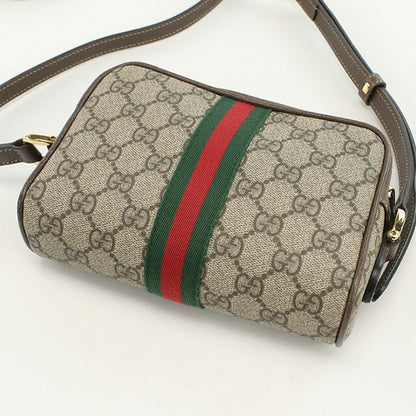 中古 グッチ 斜め掛け ショルダーバッグ レディース ブランド GUCCI オフィディア ミニバッグ レザー 517350 ベージュ バッグ USDGU96159011