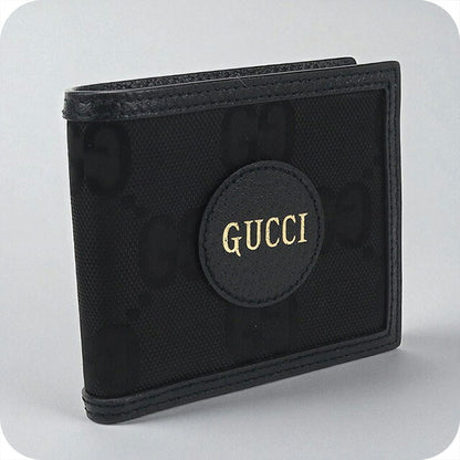 中古 グッチ 二折財布 メンズ ブランド GUCCI オフ ザ グリッド コインウォレット レザー 625574 ブラック 財布 USDGU96211011