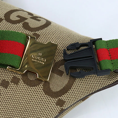 中古 グッチ ボディバッグ メンズ ブランド GUCCI ジャンボGG ベルトバッグ 696031 ベージュ バッグ USDGU96301011