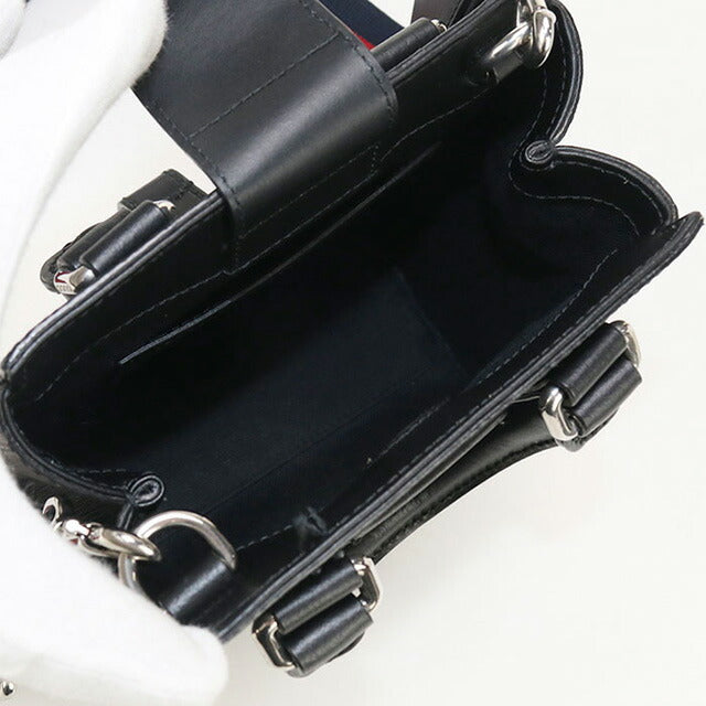 【GUCCI/グッチ】 GGスプリーム ミニトートバッグ 696010 ショルダーバッグ PVC/レザー ブラック レディース【中古】【真子質店】【BL】【IIMoMo】 GUCCI（グッチ） GGスプリーム ミニ トート バッグ 2WAY ショルダー