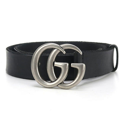 中古 グッチ ベルト メンズ ブランド GUCCI ダブルG スリムベルト レザー 414516 ブラック 小物 USDGU96504011