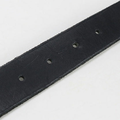 中古 グッチ ベルト メンズ ブランド GUCCI ダブルG スリムベルト レザー 414516 ブラック 小物 USDGU96504011