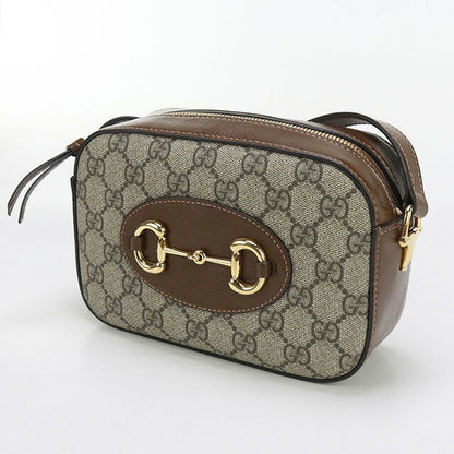 中古 グッチ ショルダーバッグ レディース ブランド GUCCI ホースビット 1955 スモール カメラバッグ レザー 760196 ベージュ バッグ USDGU96726011