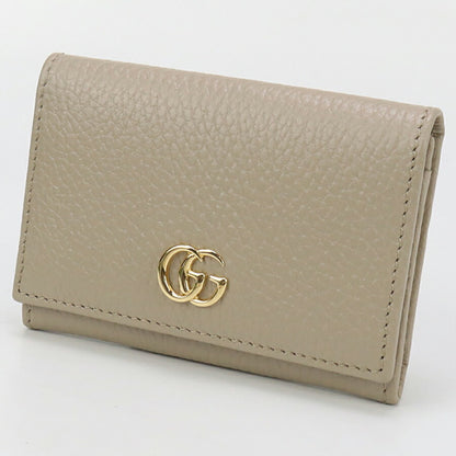 中古 グッチ カードケース レディース ブランド GUCCI ダブルG バイカラー カードケース レザー 739525 CAO2G ベージュ 財布 USDGU96803011