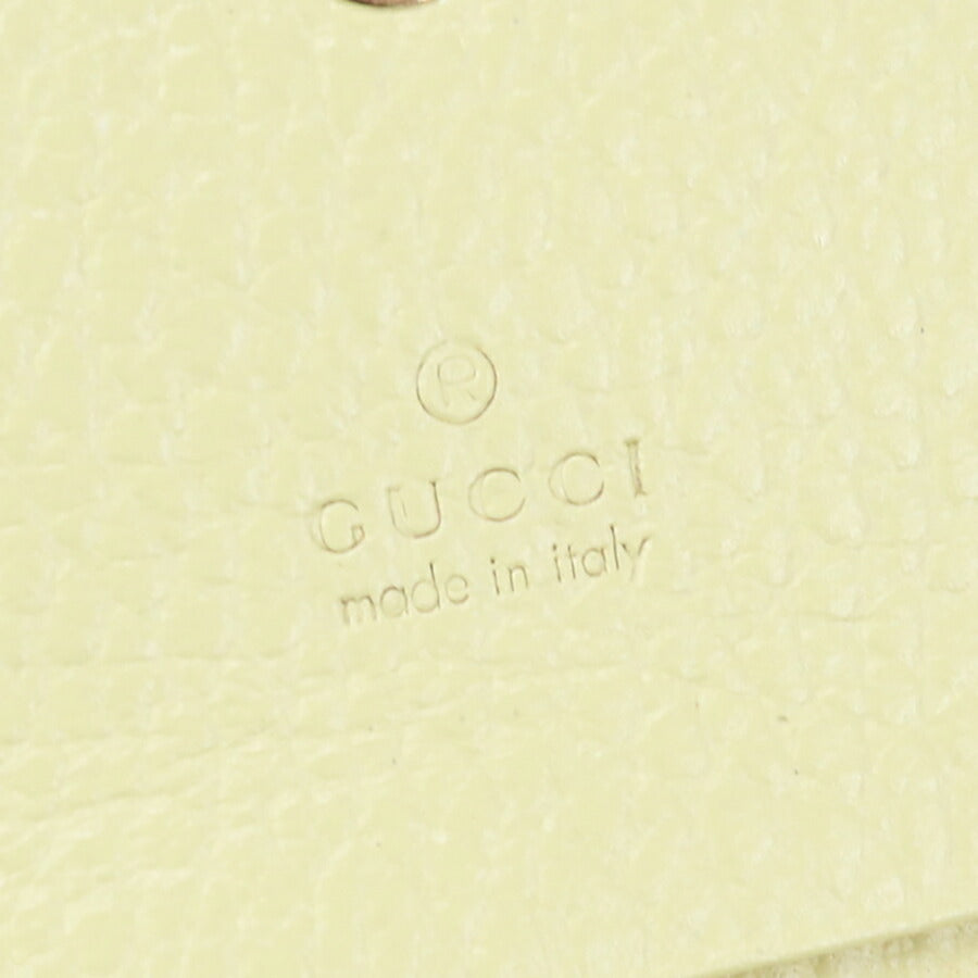 中古 グッチ カードケース レディース ブランド GUCCI ダブルG バイカラー カードケース レザー 739525 CAO2G ベージュ 財布 USDGU96803011