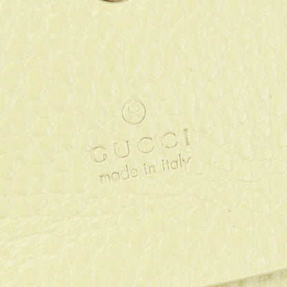 中古 グッチ カードケース レディース ブランド GUCCI ダブルG バイカラー カードケース レザー 739525 CAO2G ベージュ 財布 USDGU96803011