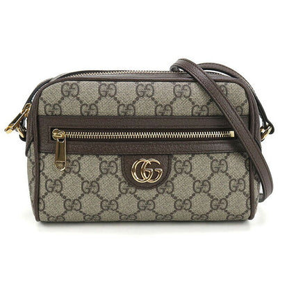 中古 グッチ 斜め掛け ショルダーバッグ レディース ブランド GUCCI オフィディア ミニ ショルダーバッグ レザー 772311 ベージュ バッグ USDGU97053011