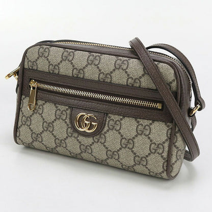 中古 グッチ 斜め掛け ショルダーバッグ レディース ブランド GUCCI オフィディア ミニ ショルダーバッグ レザー 772311 ベージュ バッグ USDGU97053011