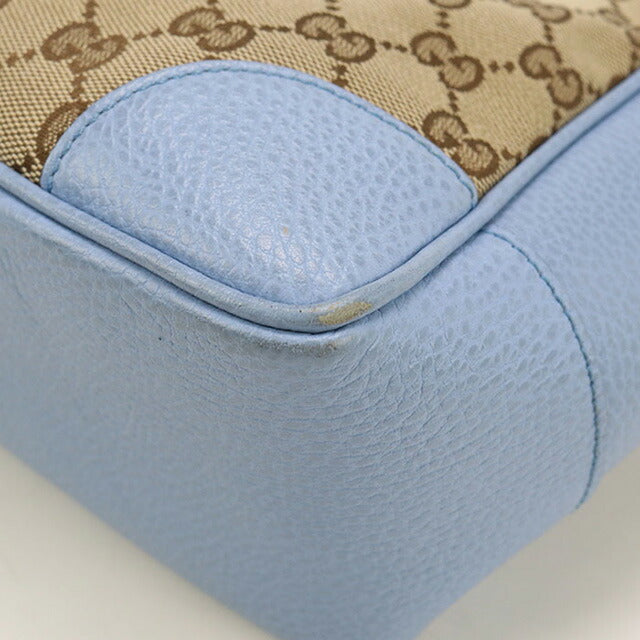 中古 グッチ ハンドバッグ レディース ブランド GUCCI GGキャンバス 2WAYハンドバッグ レザー 449241 ブルー バッグ USDGU97179011