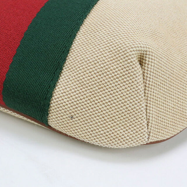 中古 グッチ ボディバッグ レディース ブランド GUCCI ヴィンテージキャンバス ベルトバッグ レザー 575082 ベージュ バッグ USDGU97415011