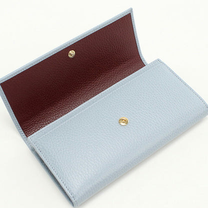 中古 グッチ 長財布二折 レディース ブランド GUCCI ダブルG コンチネンタルウォレット レザー 456116 ブルー 財布 USDGU97867011