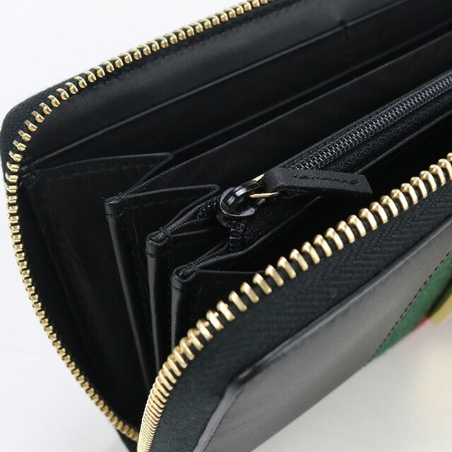 中古 グッチ 長財布ラウンドファスナー レディース ブランド GUCCI シルヴィ ジップアラウンド長財布 レザー 476083 ブラック 財布 USDGU97962011