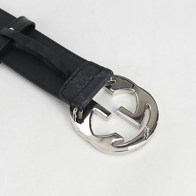 中古 グッチ ベルト メンズ ブランド GUCCI GGスプリーム レザー