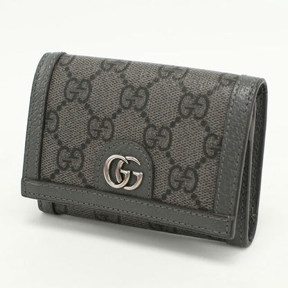 中古 グッチ 名刺入れ メンズ ブランド GUCCI オフィディア 732025 グレー 小物 USDGU98419011