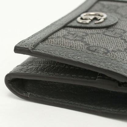 中古 グッチ 名刺入れ メンズ ブランド GUCCI オフィディア 732025 グレー 小物 USDGU98419011