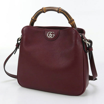 中古 グッチ ハンドバッグ レディース ブランド GUCCI グッチ ダイアナ スモール ショルダーバッグ レザー 799865 ワインレッド バッグ USDGU98878011