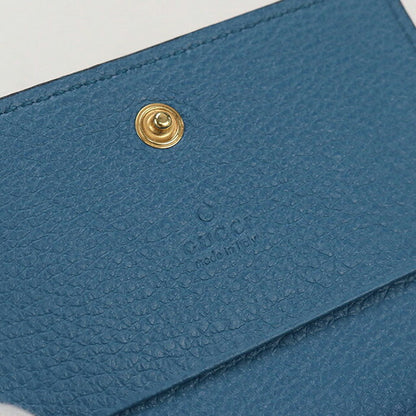 中古 グッチ 名刺入れ ユニセックス ブランド GUCCI グッチロゴ レザー 739389 ブラック 小物 USDGU99833011