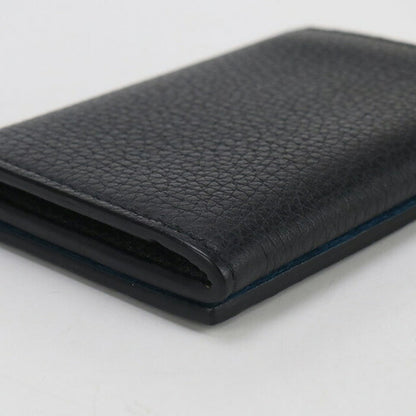 中古 グッチ 名刺入れ ユニセックス ブランド GUCCI グッチロゴ レザー 739389 ブラック 小物 USDGU99833011