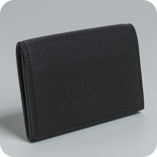 中古 グッチ 名刺入れ ユニセックス ブランド GUCCI グッチロゴ レザー 739389 ブラック 小物 USDGU99833011