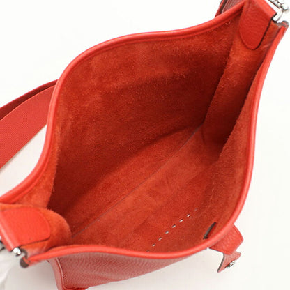 中古 エルメス 斜め掛け ショルダーバッグ レディース ブランド HERMES エブリン3PM レッド バッグ USDHE100522011