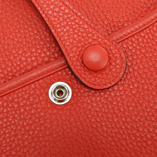 中古 エルメス 斜め掛け ショルダーバッグ レディース ブランド HERMES エブリン3PM レッド バッグ USDHE100522011