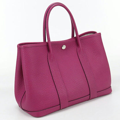 二手爱马仕手提包女士品牌 HERMES 花园派对 TPM 粉色包 USDHE100561011
