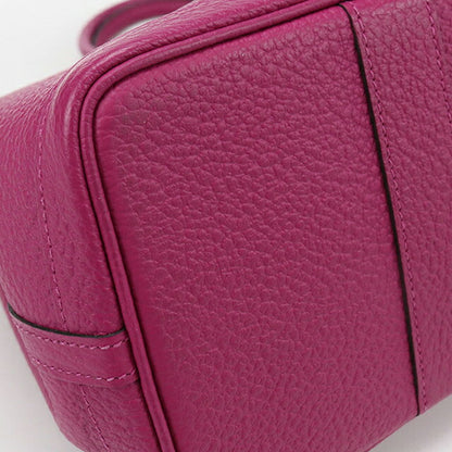 二手爱马仕手提包女士品牌 HERMES 花园派对 TPM 粉色包 USDHE100561011