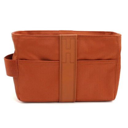 二手 Hermes Second Bag 男女通用品牌 HERMES Acapulco Second Creche de Bathroomte GM 橙色包 USDHE100887011