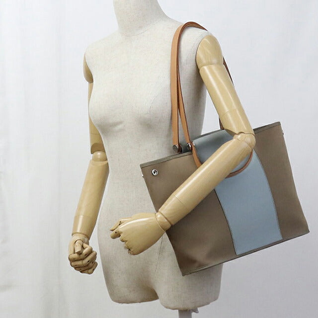二手 Hermes 手提包 女士品牌 HERMES Kabak Elan PM 2WAY 卡其色包 USDHE101581011