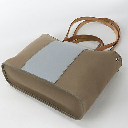二手 Hermes 手提包 女士品牌 HERMES Kabak Elan PM 2WAY 卡其色包 USDHE101581011