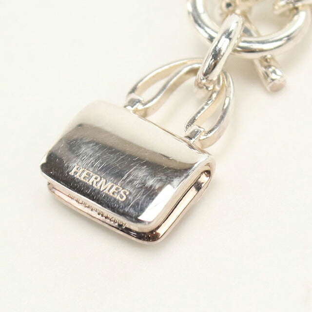中古 エルメス ネックレス レディース ブランド HERMES アミュレット コンスタンス ネックレス シルバー アクセサリー USDHE103583011