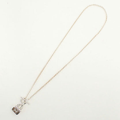中古 エルメス ネックレス レディース ブランド HERMES アミュレット コンスタンス ネックレス シルバー アクセサリー USDHE103583011
