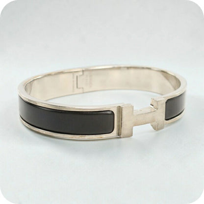 Used Hermes Bracelet Ladies Brand HERMES Click H Silver Accessories USDHE104422011