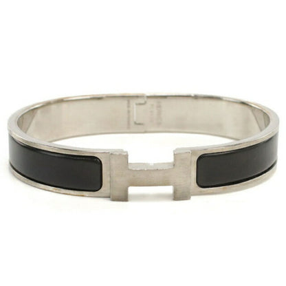 Used Hermes Bracelet Ladies Brand HERMES Click H Silver Accessories USDHE104422011