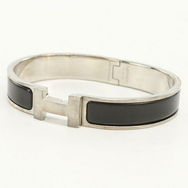 Used Hermes Bracelet Ladies Brand HERMES Click H Silver Accessories USDHE104422011