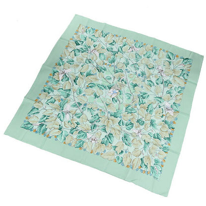 Used Hermes Scarf Unisex Brand HERMES Carre90 Green USDHE105559011