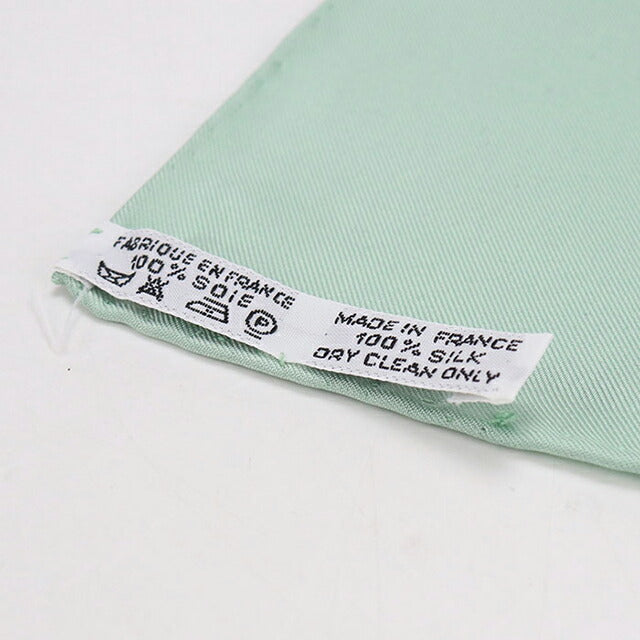 Used Hermes Scarf Unisex Brand HERMES Carre90 Green USDHE105559011