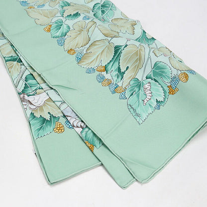 Used Hermes Scarf Unisex Brand HERMES Carre90 Green USDHE105559011