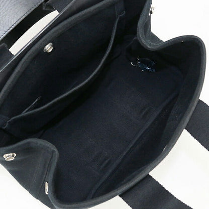 Used Hermes tote bag ladies brand HERMES Valparaiso PM black USDHE105840011