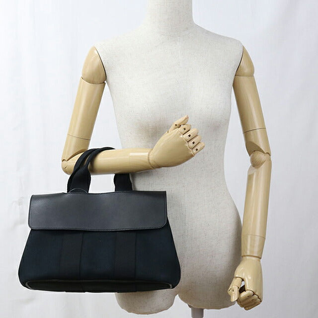 Used Hermes tote bag ladies brand HERMES Valparaiso PM black USDHE105840011
