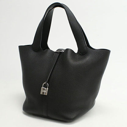 Used Hermes Handbag Ladies Brand HERMES Picotan Lock MM Black USDHE106367011