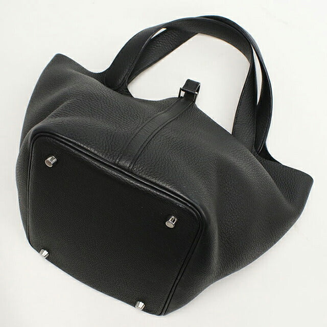 Used Hermes Handbag Ladies Brand HERMES Picotan Lock MM Black USDHE106367011