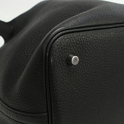 Used Hermes Handbag Ladies Brand HERMES Picotan Lock MM Black USDHE106367011