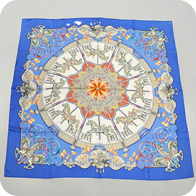 Used Hermes Scarf Women&