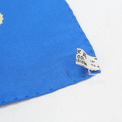 Used Hermes Scarf Unisex Brand HERMES Carre90 Blue USDHE106603011