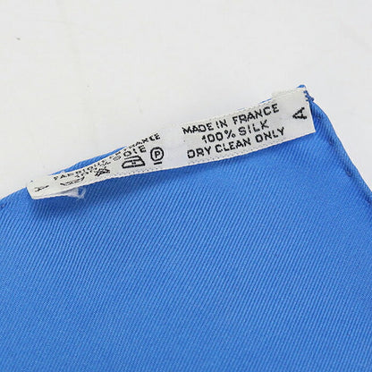 Used Hermes Scarf Unisex Brand HERMES Carre90 Blue USDHE106838011