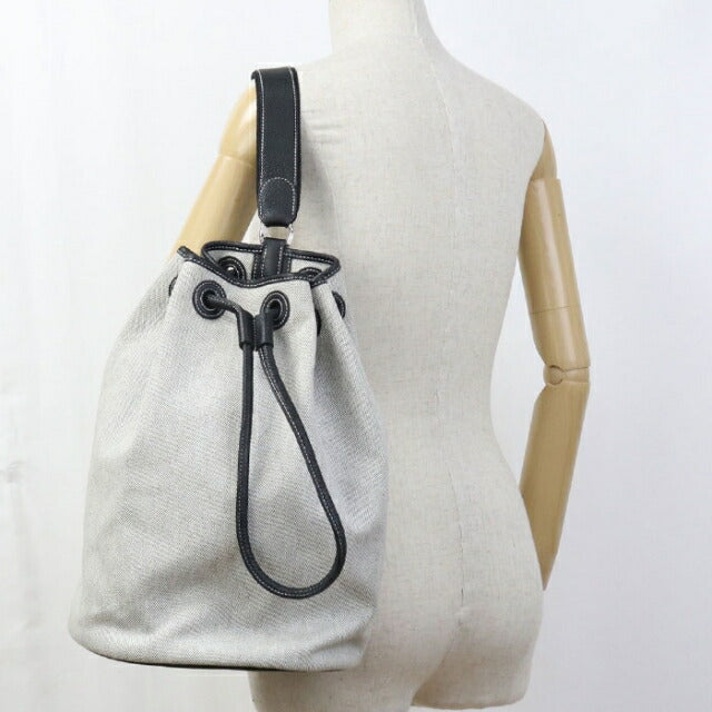 中古 エルメス ショルダーバッグ レディース ブランド HERMES サックマリーンレシーフMM グレー USDHE107828011