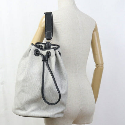 中古 エルメス ショルダーバッグ レディース ブランド HERMES サックマリーンレシーフMM グレー USDHE107828011