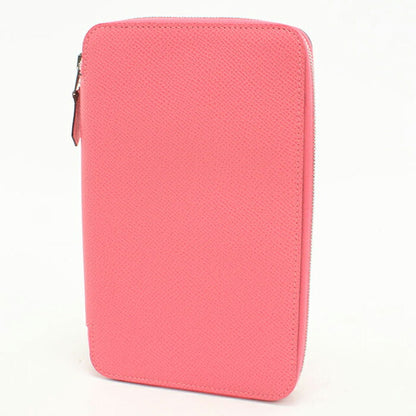 Used Hermes Pouch Ladies Brand HERMES Agenda Zip Pink USDHE108972011
